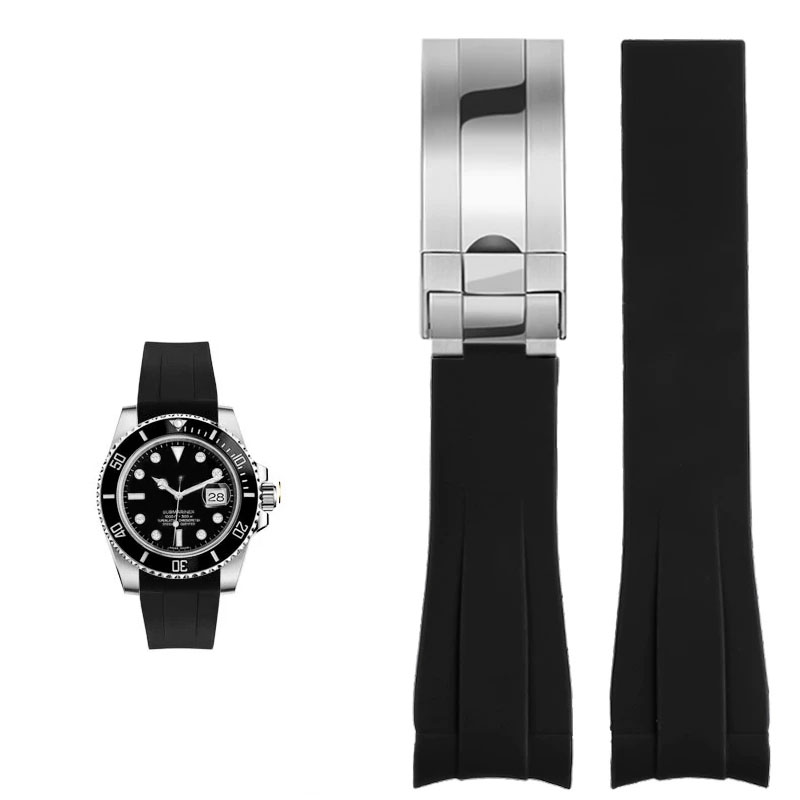 Rolex Watch Submariner - Correa de Reloj de Silicona de