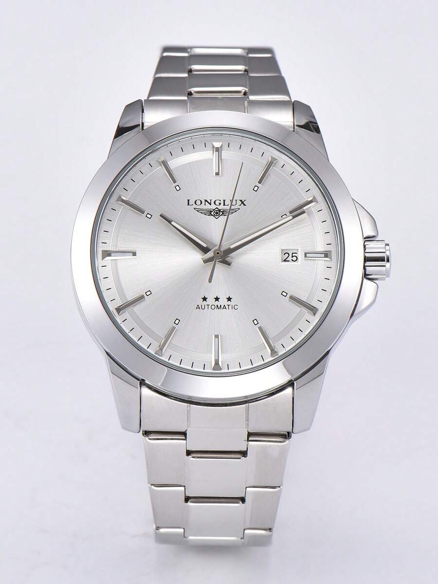 Butterfly Clasp Deployant - Reloj de Pulsera LONGLUX de 1