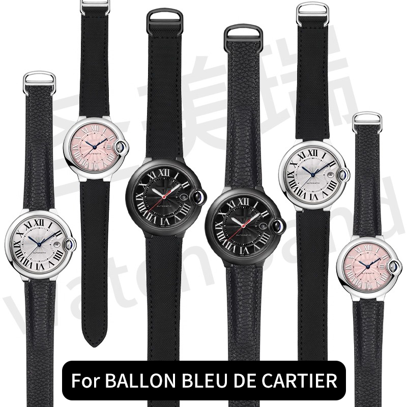 Cartier Watch Ballon Bleu - Correa DE reloj DE lona DE