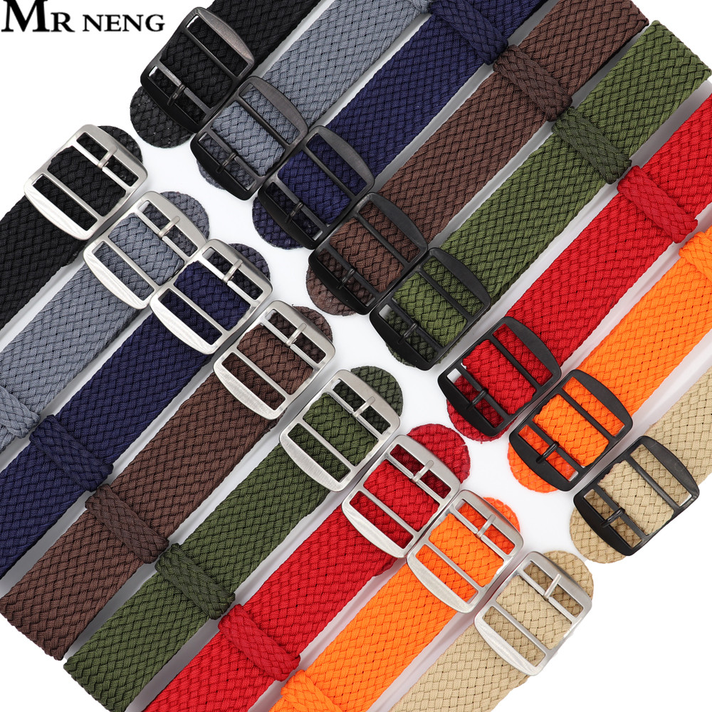 Perlon Strap Woven - Correa de reloj de 18 20