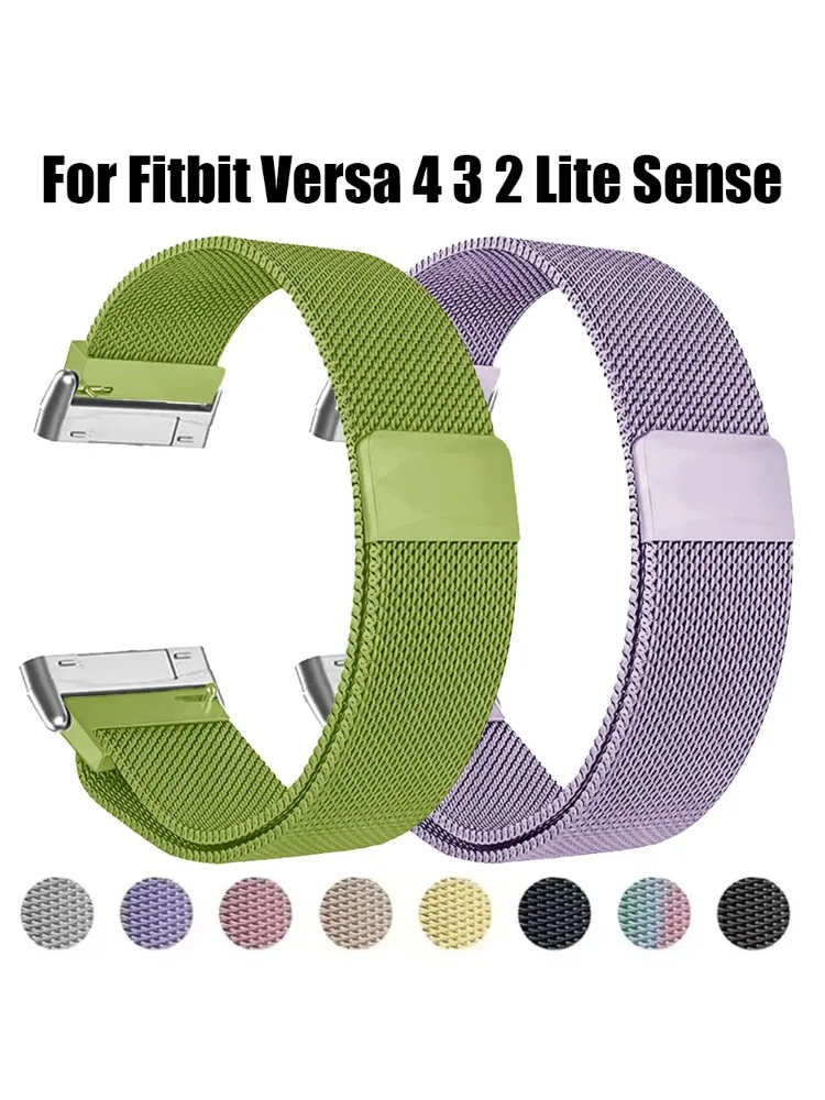 Milanese Loop Magnetic - Correa de Metal para Fitbit Versa