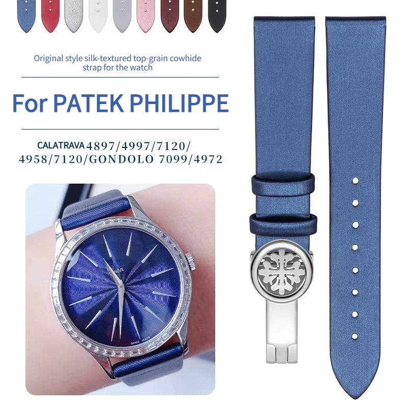 Patek Philippe Watch Calatrava - Correa de reloj de cuero genuino