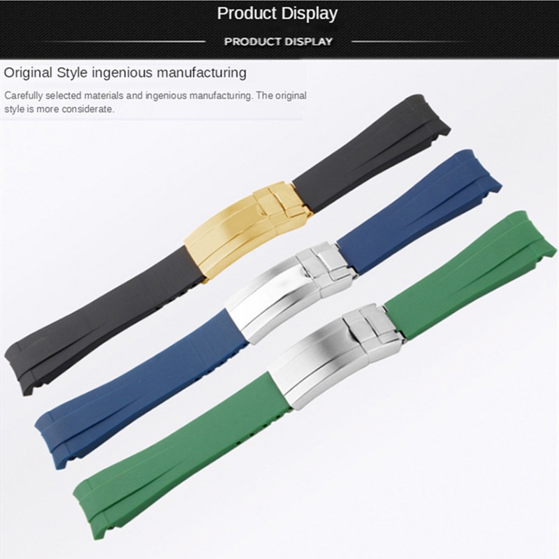 Correa de Reloj de Silicona de - Rolex Watch Submariner reseña y precio
