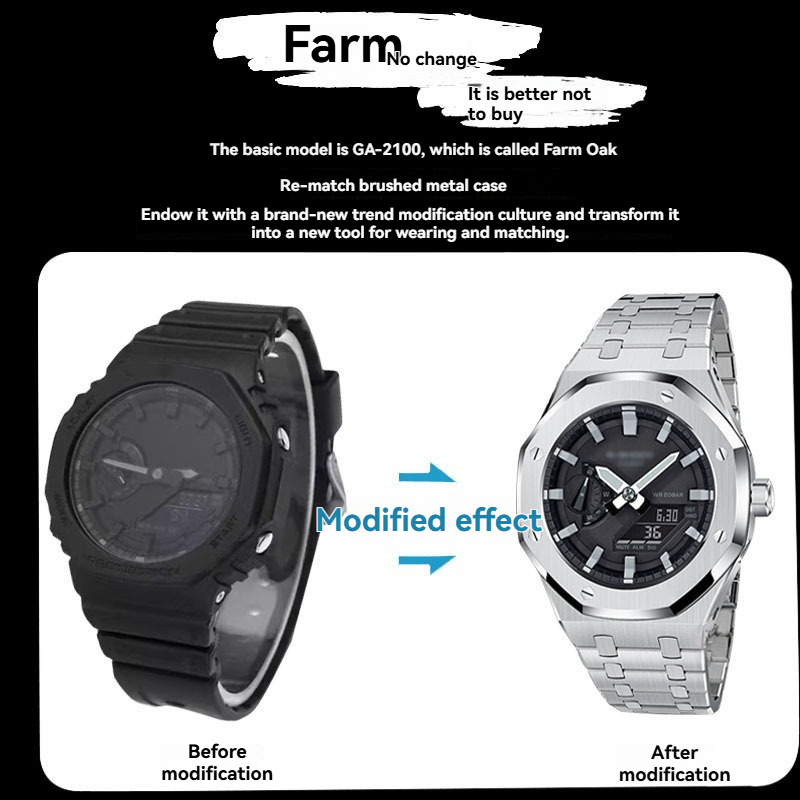 Para Casio G-SHOCK GA2100 GA21 - Casio Watch G-Shock Ga-2100 reseña y precio