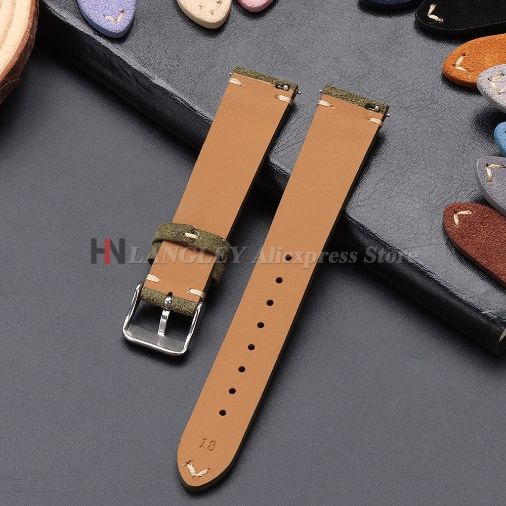 Correa de reloj de gamuza suav - Suede Strap Watch reseña y precio