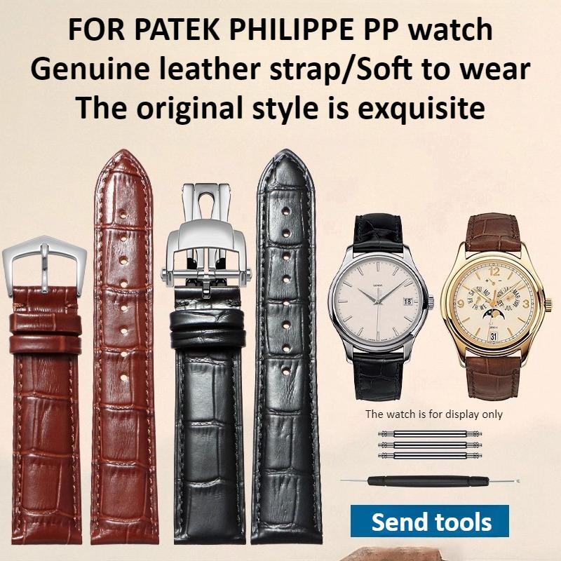 Correa de reloj de piel de vac - Patek Philippe Watch Calatrava reseña y precio