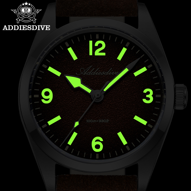 ADDIESDIVE-relojes de pulsera  - Suede Strap Watch reseña y precio
