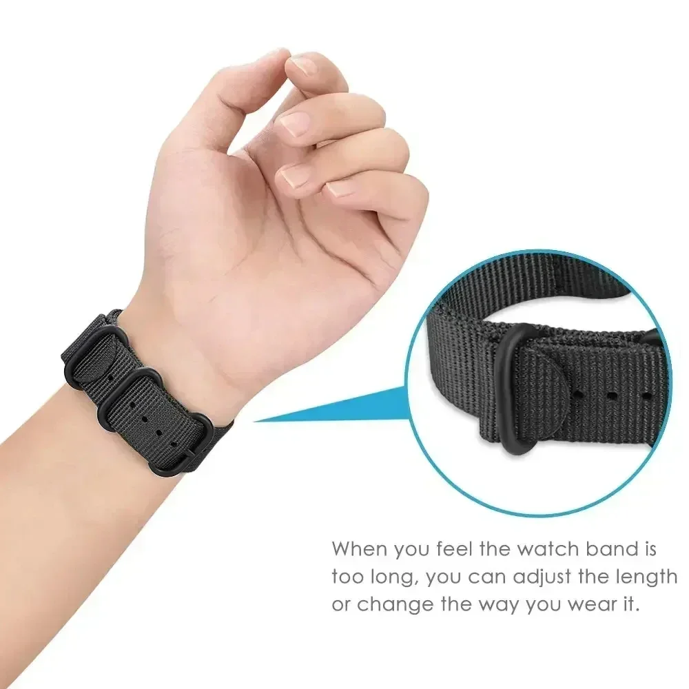 Correa de nailon de lona para  - Canvas Strap Watch reseña y precio