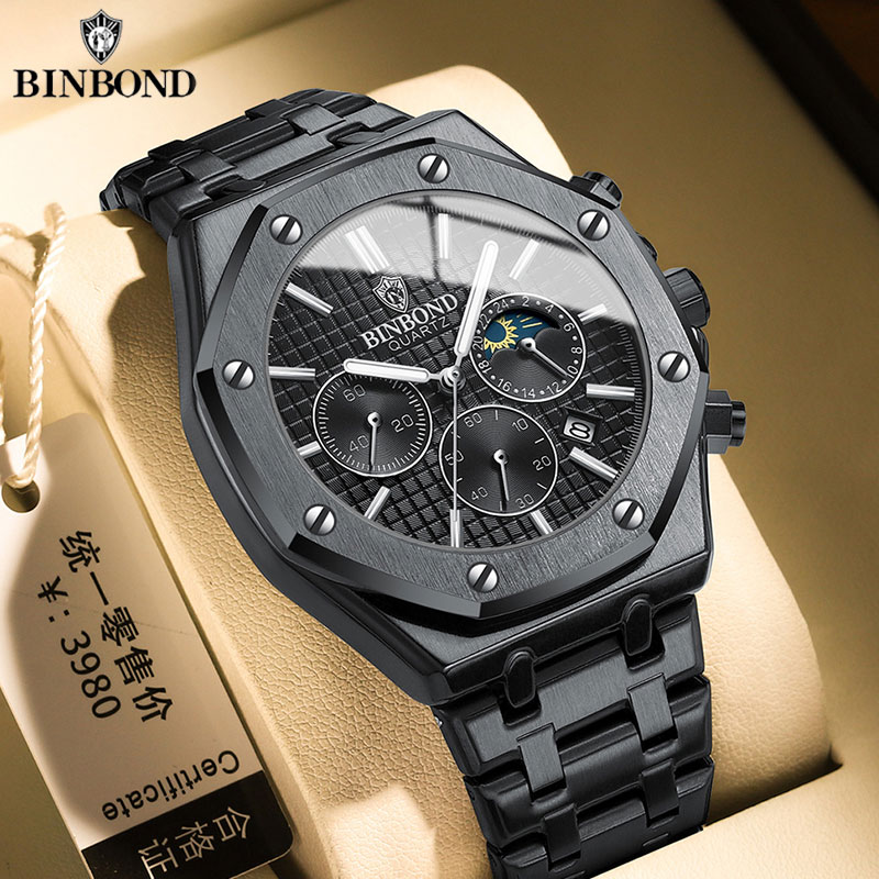Reloj BINBOND de calidad para  - Rolex Watch Daytona reseña y precio