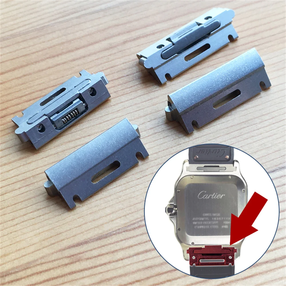 Conector adaptador de ajuste p - Cartier Watch Santos reseña y precio