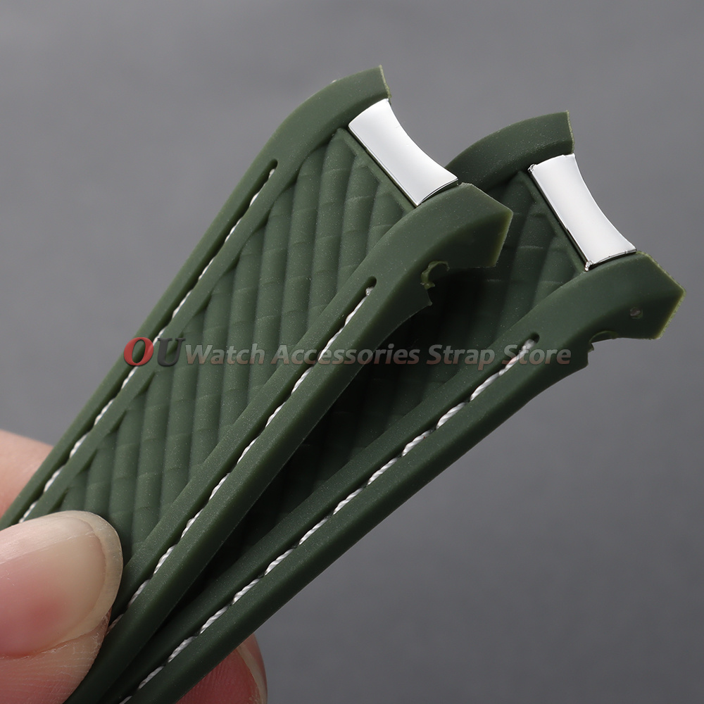 Correa de silicona con extremo - Omega Watch Seamaster reseña y precio