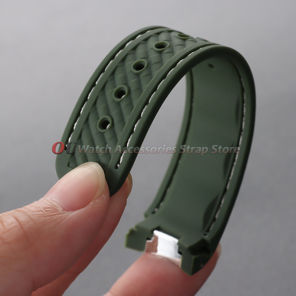 Correa de silicona con extremo - Omega Watch Seamaster reseña y precio