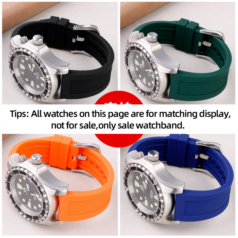 Accesorios de reloj de silicon - Citizen Watch Promaster reseña y precio
