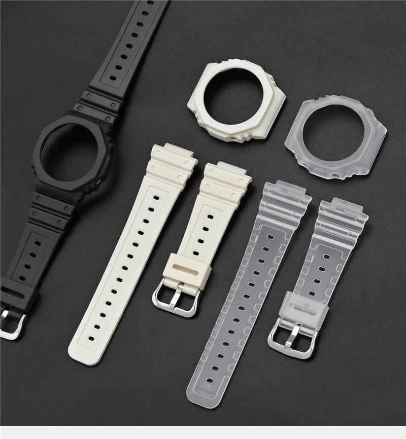 Caja de correa de reloj de gom - Casio Watch G-Shock Ga-2100 reseña y precio