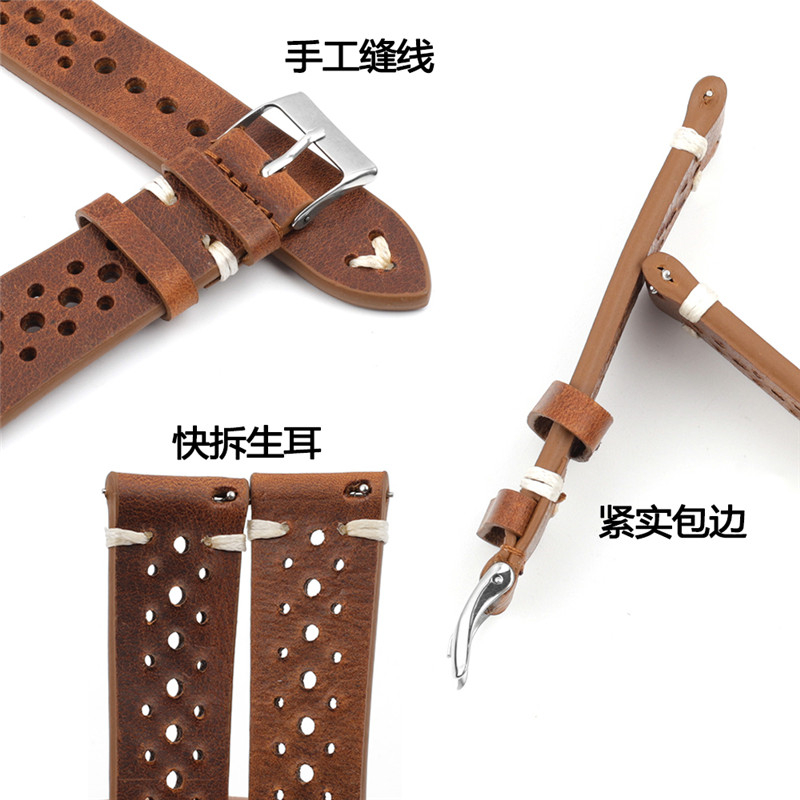 Correa de Reloj de Cuero Onthe - Leather Strap Quick Release reseña y precio