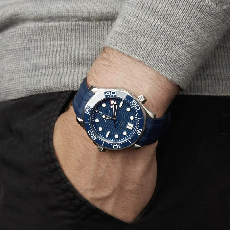Correa de reloj de silicona de - Omega Watch Seamaster reseña y precio