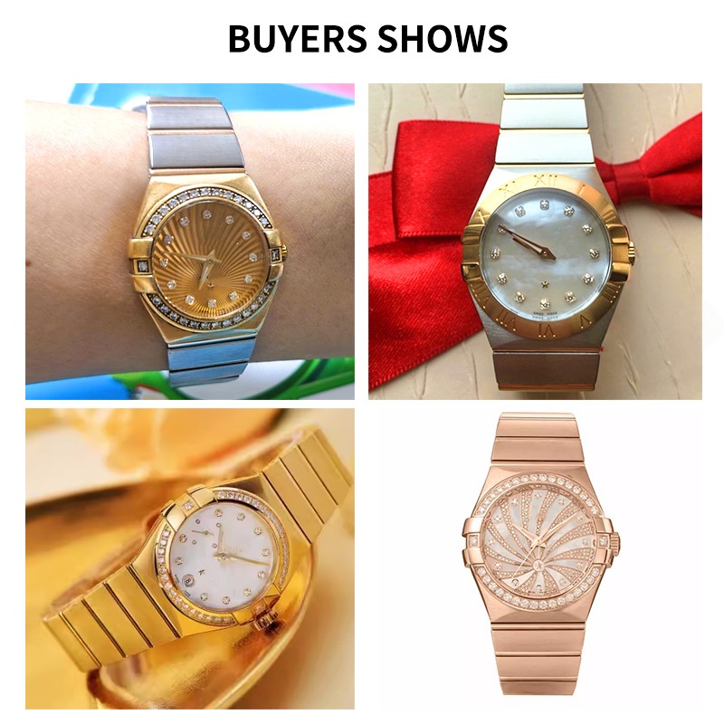 Correa de reloj de acero inoxi - Omega Watch Constellation reseña y precio