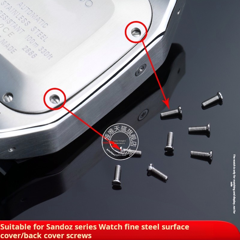 Tornillo de acero inoxidable s - Cartier Watch Santos reseña y precio
