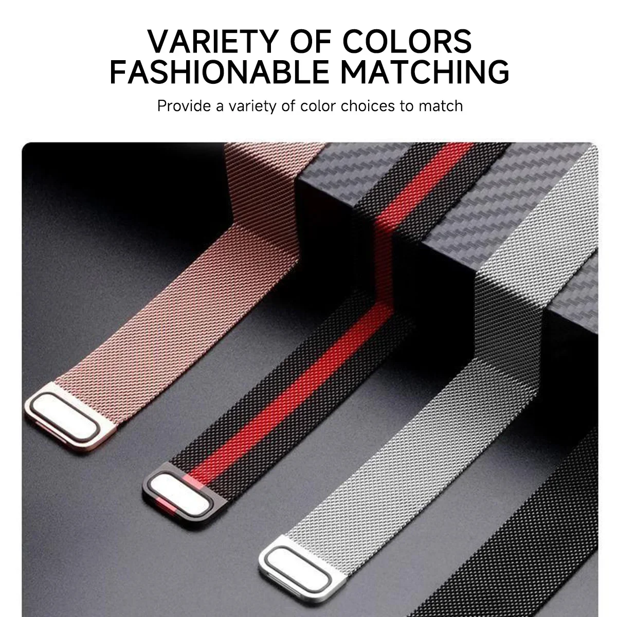 Correa de Metal para Fitbit Ve - Milanese Loop Magnetic reseña y precio