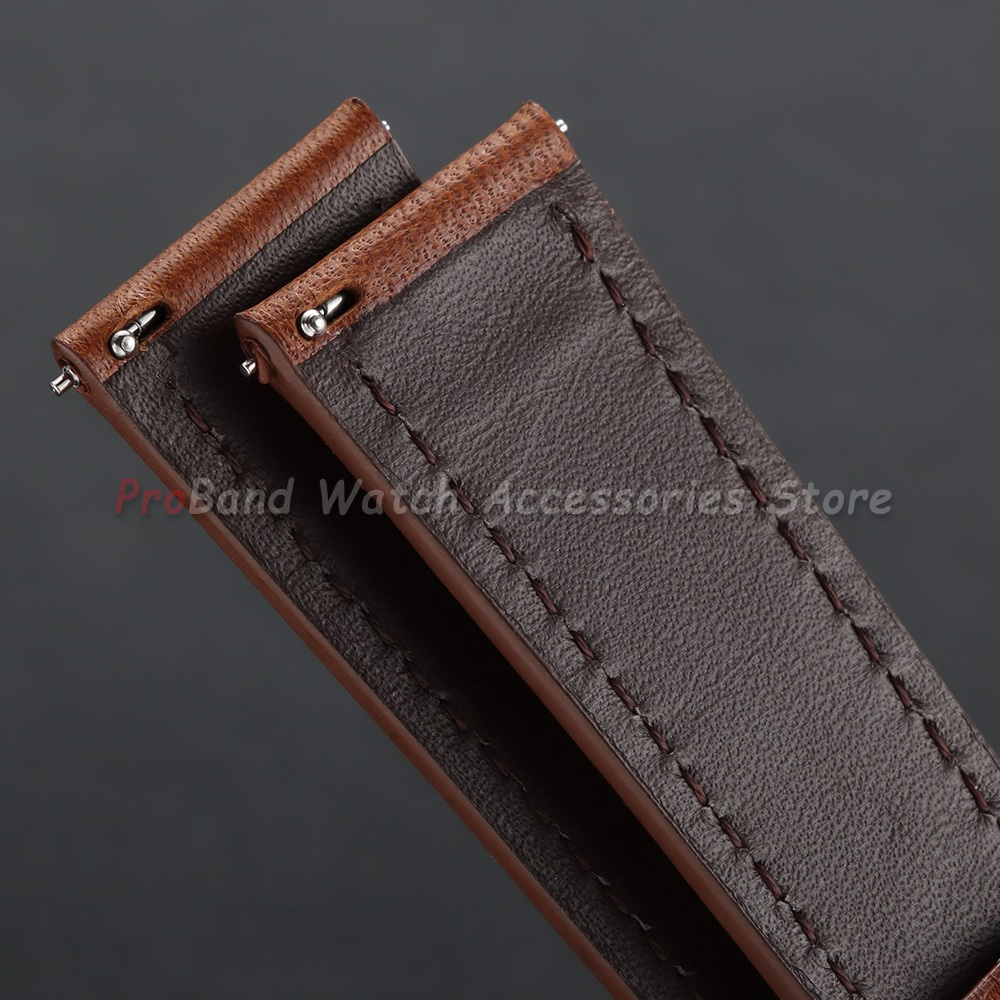 Correa de reloj de cuero vinta - Leather Strap Quick Release reseña y precio