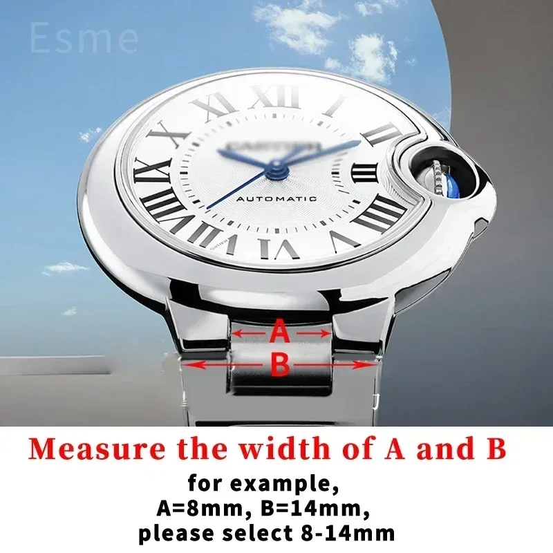 Correa de reloj para Cartier B - Cartier Watch Ballon Bleu reseña y precio