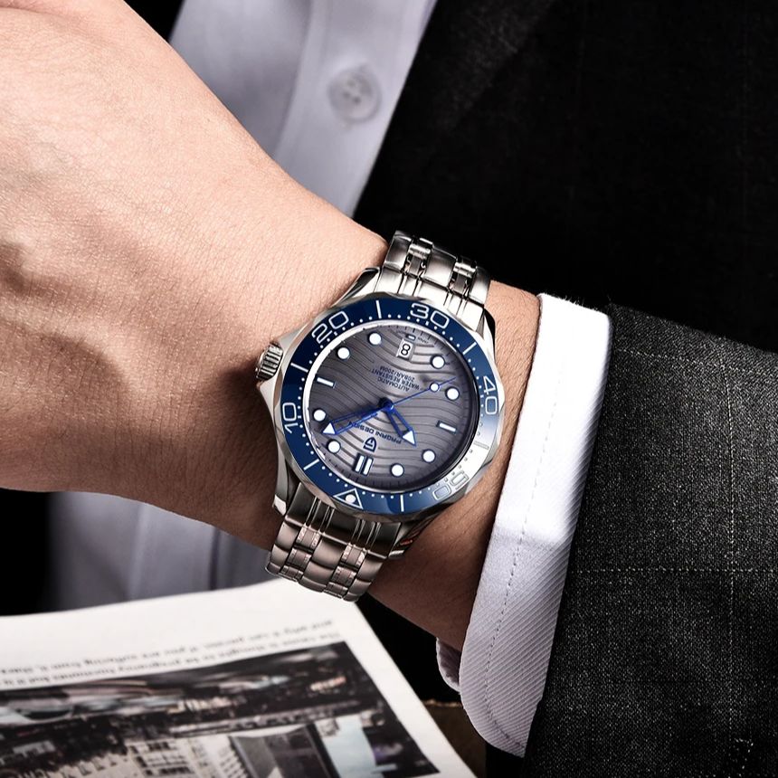 2025 nuevo diseño PAGANI PD168 - Omega Watch Seamaster reseña y precio