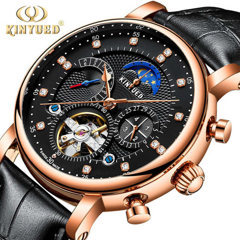 Marca de lujo KINYUED, reloj m - Rolex Watch Daytona reseña y precio