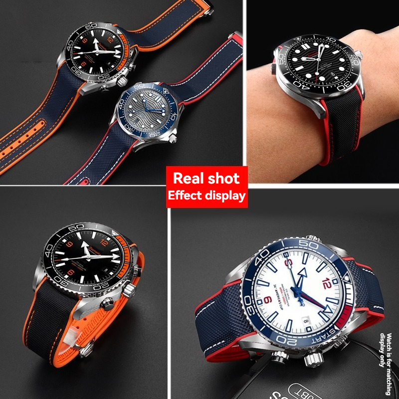 Correa de reloj con extremo cu - Omega Watch Seamaster reseña y precio