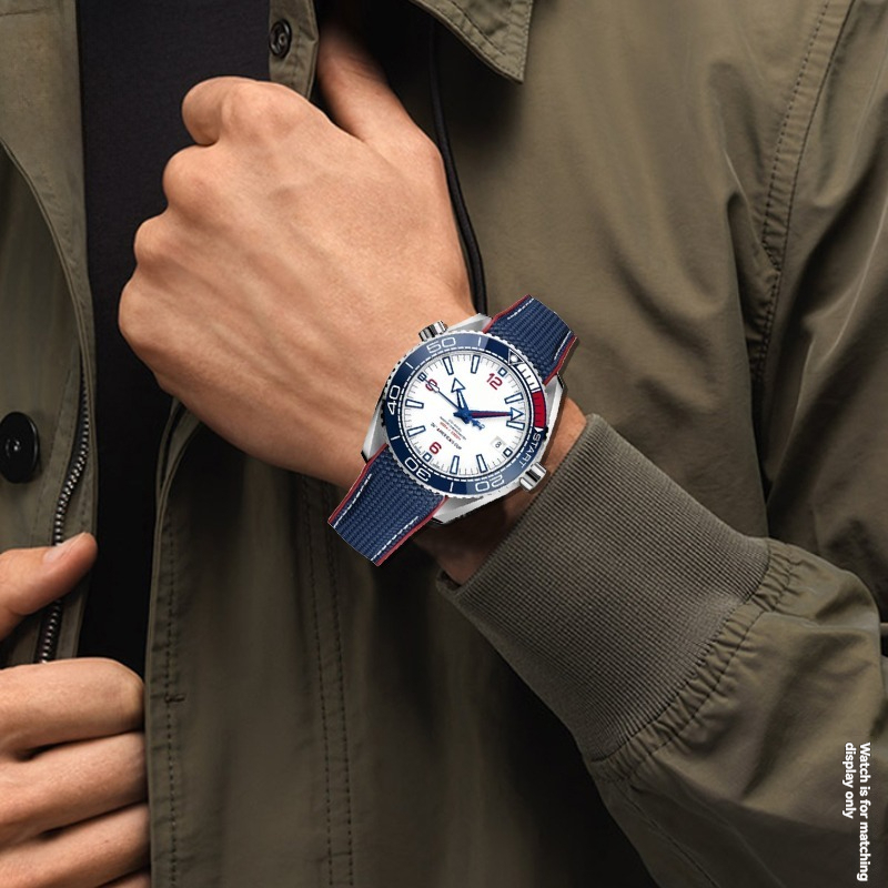Correa de reloj con extremo cu - Omega Watch Seamaster reseña y precio