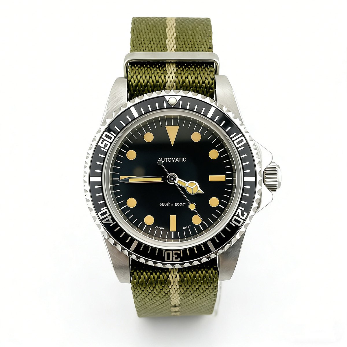 Reloj de buceo retro de 39.5mm - Tropic Strap Vintage reseña y precio