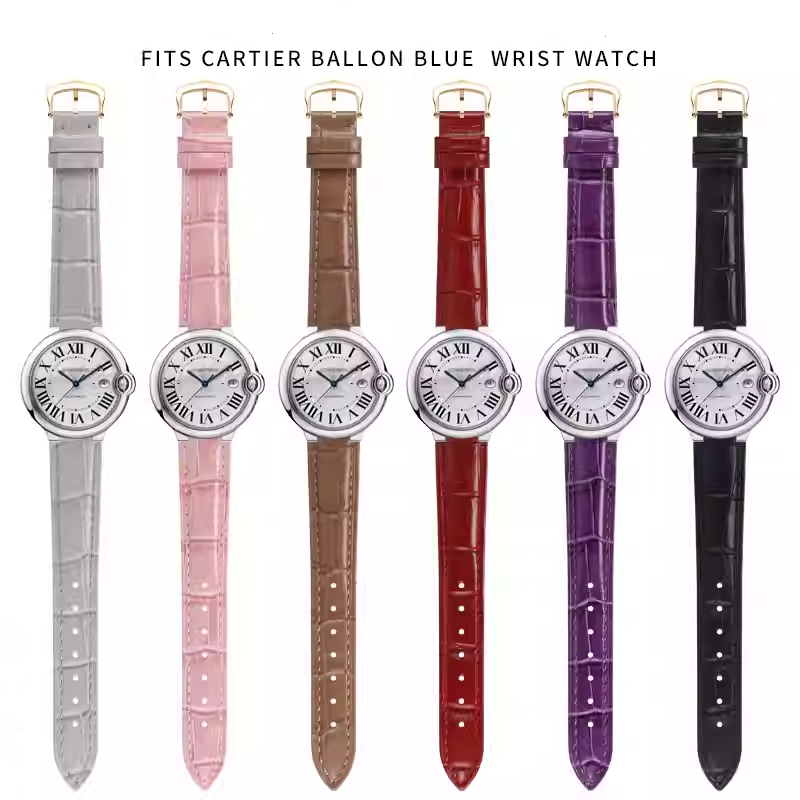 Correa de reloj convexa de cue - Cartier Watch Ballon Bleu reseña y precio