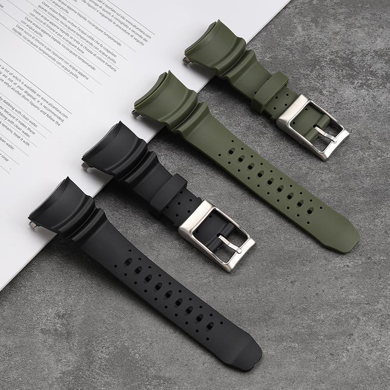 Correa de reloj de goma para C - Citizen Watch Promaster reseña y precio